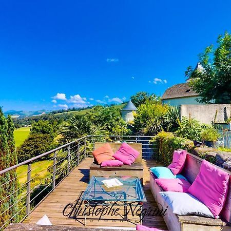 Chateau Porthos Tranquillite Des Pyrenees Lanne-en-Baretous Exterior foto